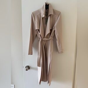 Soia & Kyo Dimitra Wrap Trench Coat - Beige